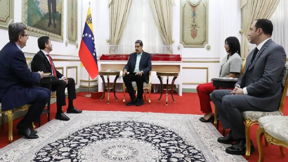 Presidente Maduro sostiene encuentro con autoridades de la energética Repsol 4 Venezuela reunion Presidencia y Repsol foto Presidencia