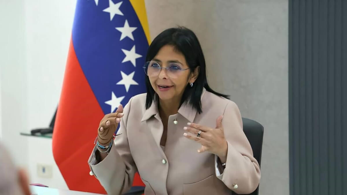 Venezuela y petrolera Repsol discuten alianzas y cooperación en materia energética 5 Vicepresidenta Delcy Rodriguez 1