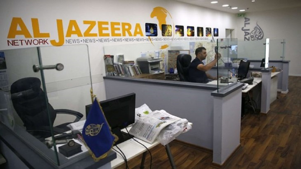 Israel irrumpe en oficinas del canal Al Jazeera en Ramallah, Cisjordania 1 al jazeera