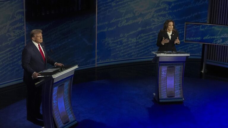 Realizan debate presidencial entre Kamala Harris y Donald Trump en EE.UU. 1 debate