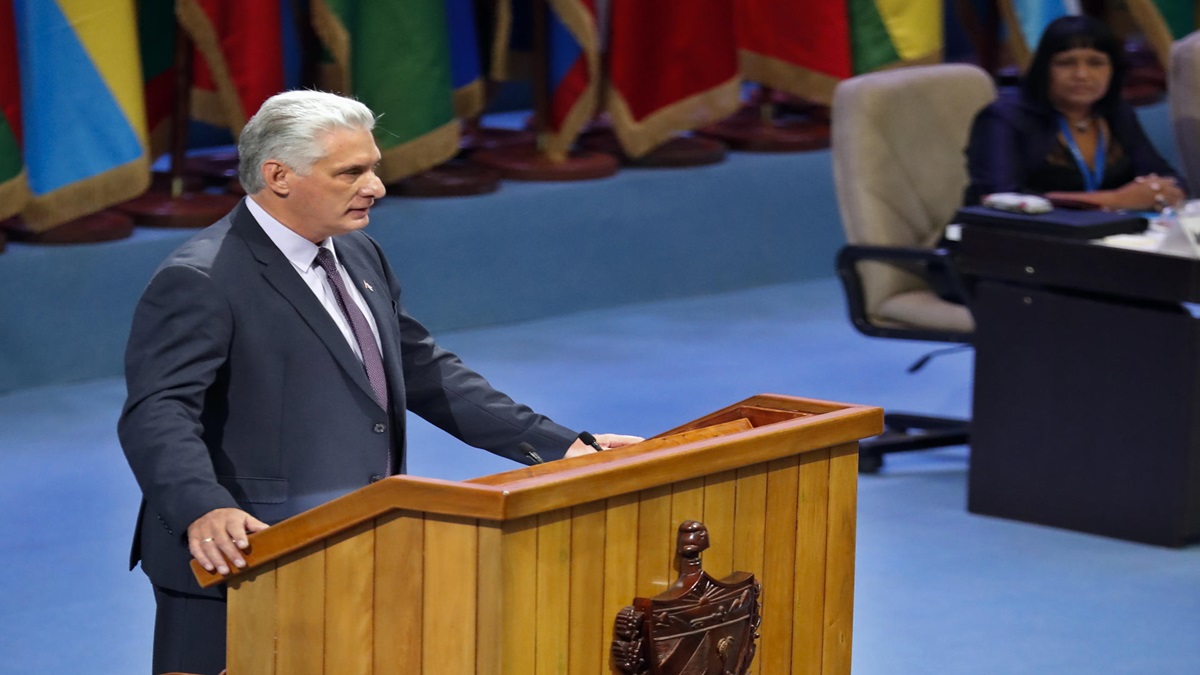 Presidente cubano recibe invitación para participar en próxima cumbre de los BRICS 10 presidente cubano EFE 1
