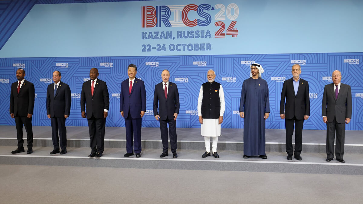Arranca el segundo día de la XVI cumbre de los BRICS en la ciudad rusa de Kazán 3 BRICS2024 twitter