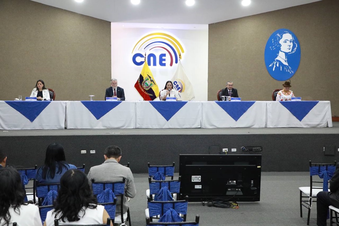 CNE de Ecuador confirma la inscripción de varios candidatos para las elecciones de 2025 6 CNE Ecuador
