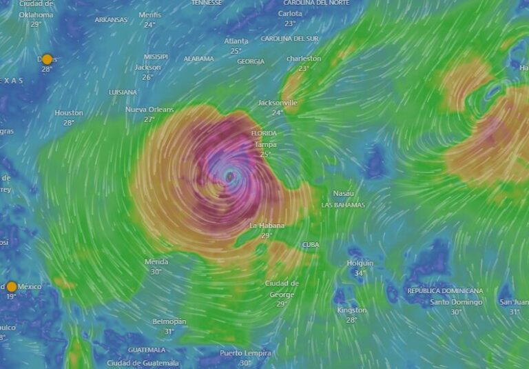 Más de 5 millones de personas sujetas a orden de evacuación por llegada de Milton a EE.UU. 1 Captura de pantalla 2024 10 09 123953