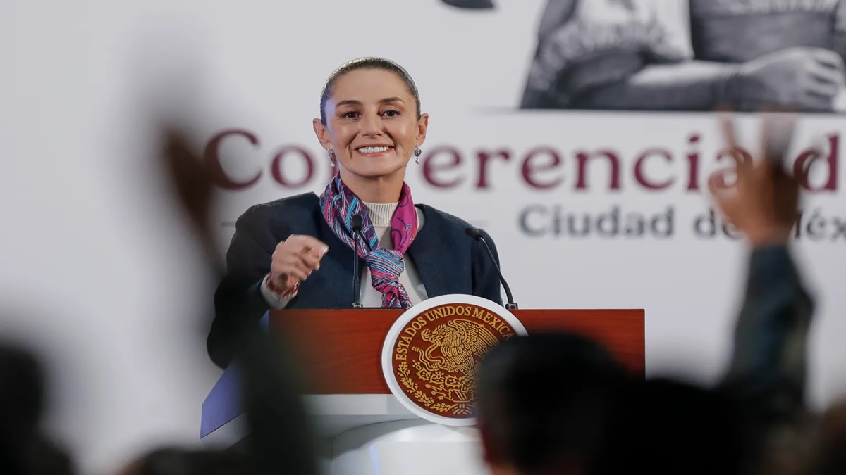 Claudia Sheinbaum conferencia EFE