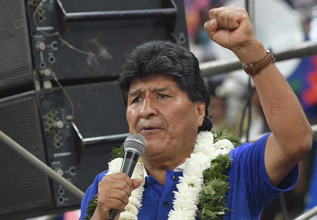 Organizaciones y personalidades políticas denuncian atentado contra Evo Morales 7 Ga6KXsPWMAAf NO