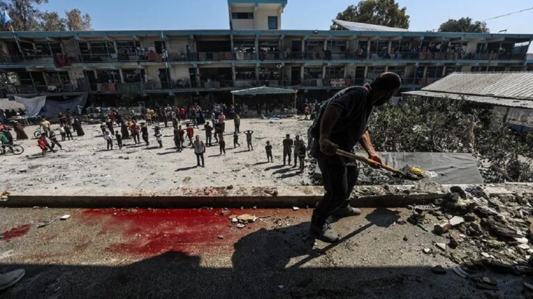 Gaza ataques Israel escuelas foto EFE