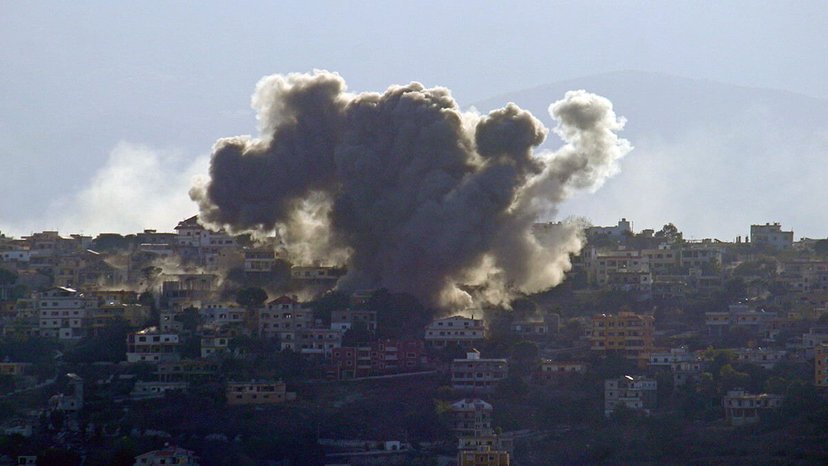 Ataques de Hezbolá provocan la activación de sirenas en varias zonas de Israel 5 Libano Ataque EFE