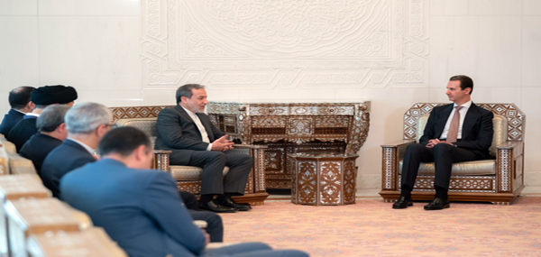 Presidente sirio recibe a Canciller de Iran