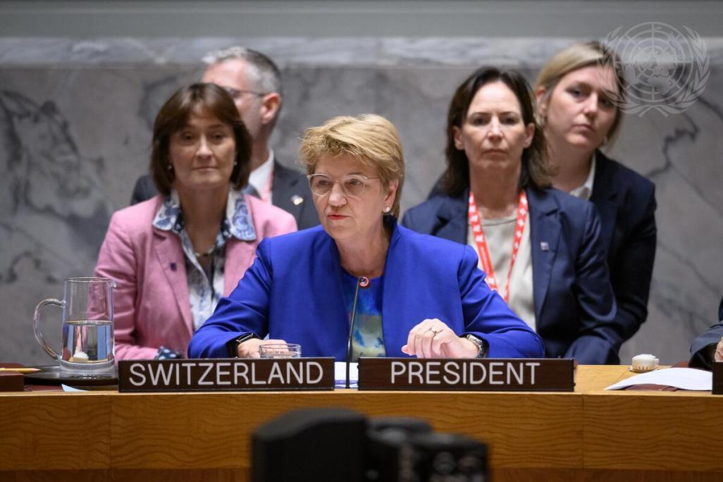 Switzerland President WPS Open Debate 24October2024 UN818335