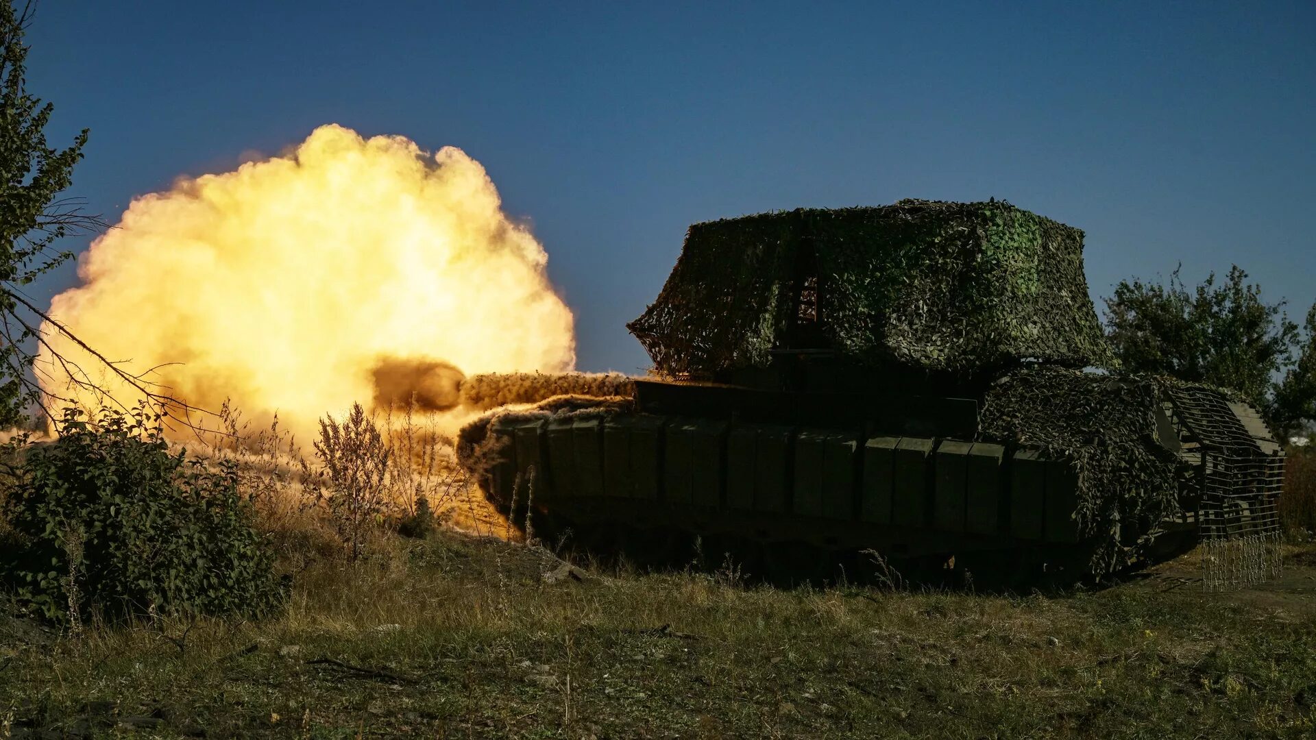 Rusia reporta pérdidas del Ejército ucraniano en Kursk 6 Tanque