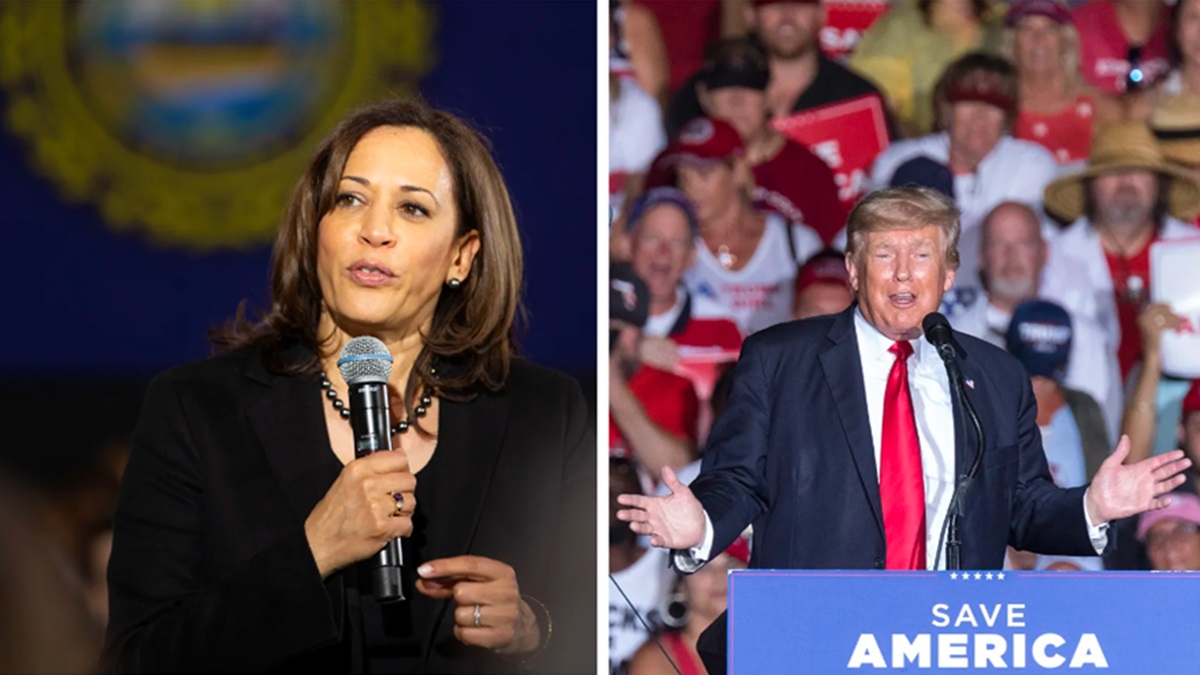 Trump y Kamala 2
