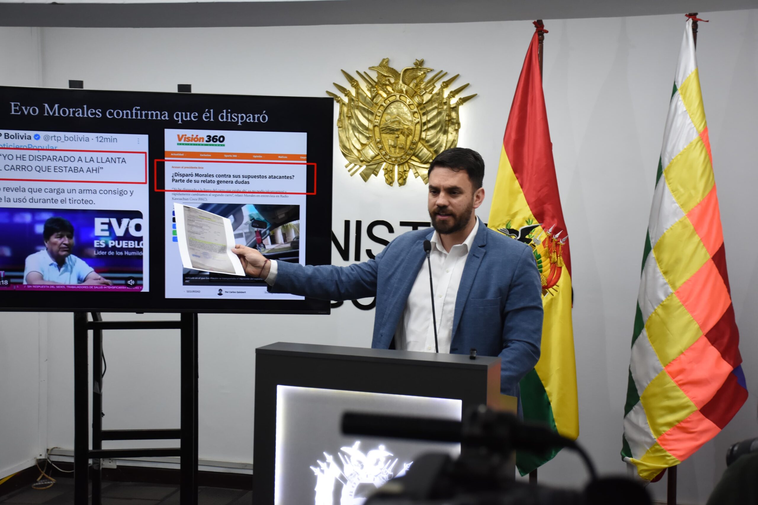 Gobierno de Bolivia niega atentado contra Evo Morales: asegura que evadieron control policial 1 WhatsApp Image 2024 10 28 at 115750 scaled