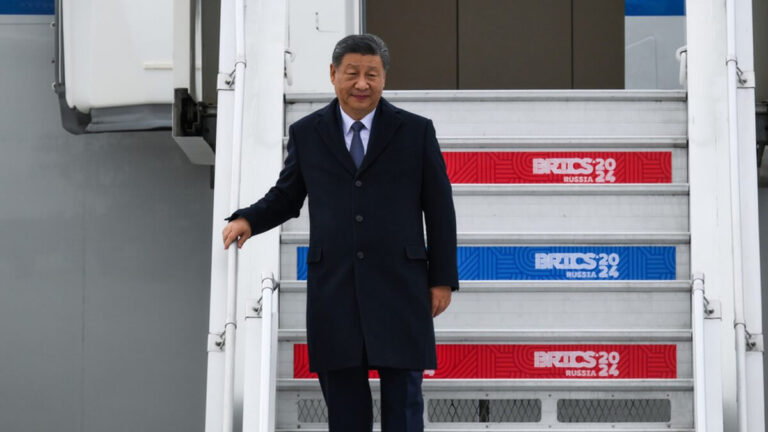 Jefes de Estados y de Gobiernos llegan a la ciudad rusa de Kazán por cumbre de los BRICS 1 Xi Jinping BRICS SPUTNIK