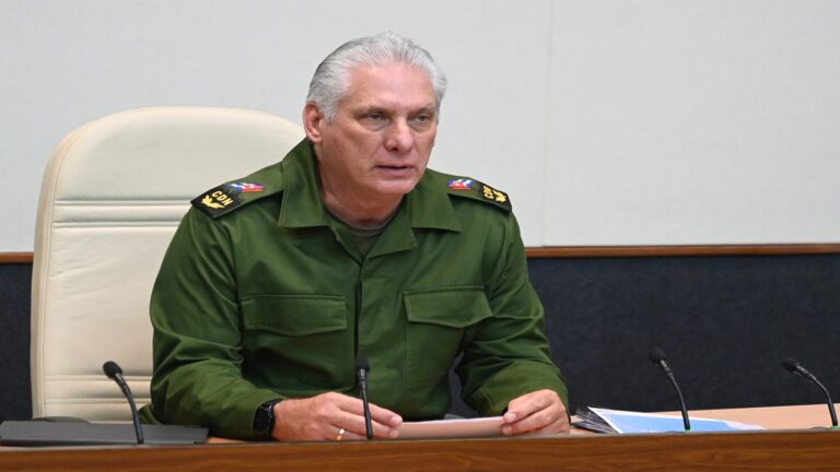 Díaz-Canel: bloqueo de EE.UU. causa caída de sistema eléctrico ante falta de suministro estable de combustible 1 diaz canel