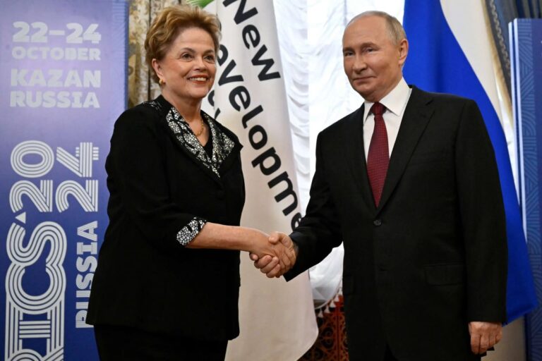 Presidente Putin se reúne con la presidenta del Nuevo Banco de Desarrollo del BRICS 1 dilma