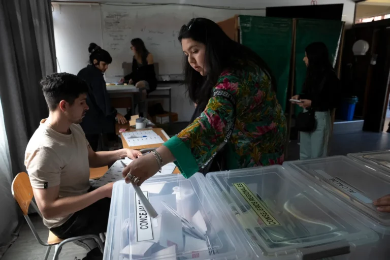 elecciones locales CHILE EFE