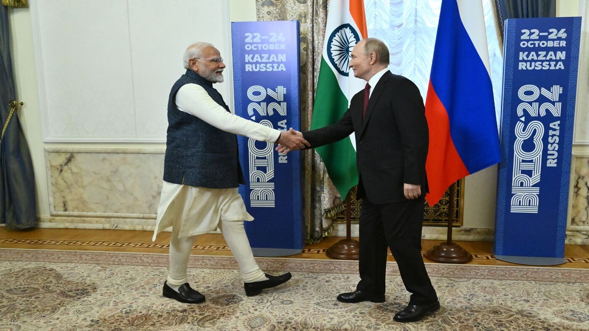 Putin y Modi refuerzan vínculos estratégicos en histórica cumbre BRICS en Kazán 3 modi 1