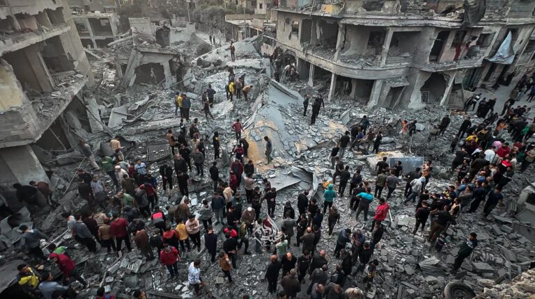 Bombardeo israelí provoca la muerte de 72 palestinos en Beit Lahia 1 444