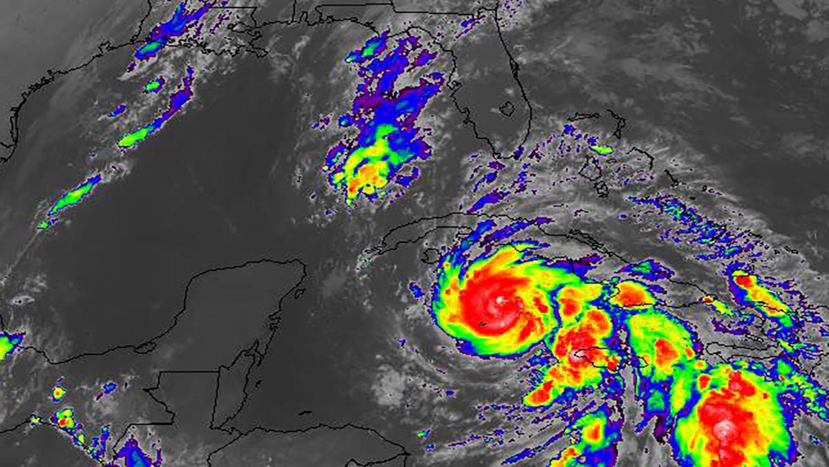 Cuba huracan rafael