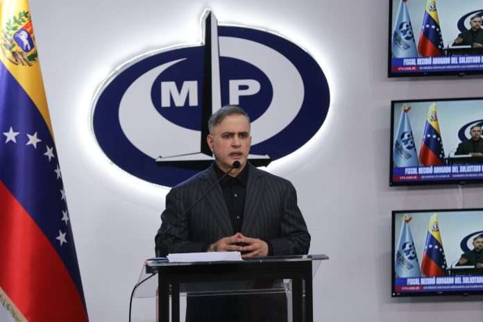 Gobierno venezolano presenta pruebas de "acciones terroristas" en protestas tras elecciones presidenciales 10 Fiscal Gral11nov