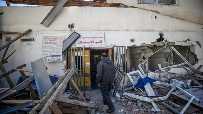 ONU denuncia: 281 trabajadores humanitarios han muerto en 2024 1 HOSPITAL DESTROZOS JAN YUNIS