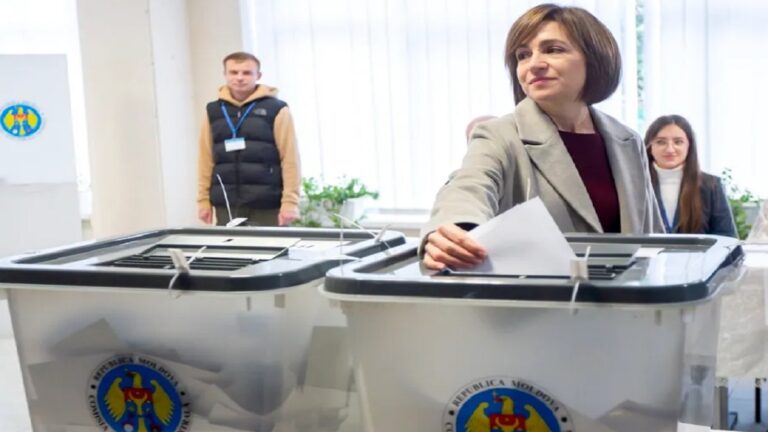 Maia Sandu es reelecta para un segundo mandato en Moldavia 1 Moldavia presidenta Maia Sandu foto EFE