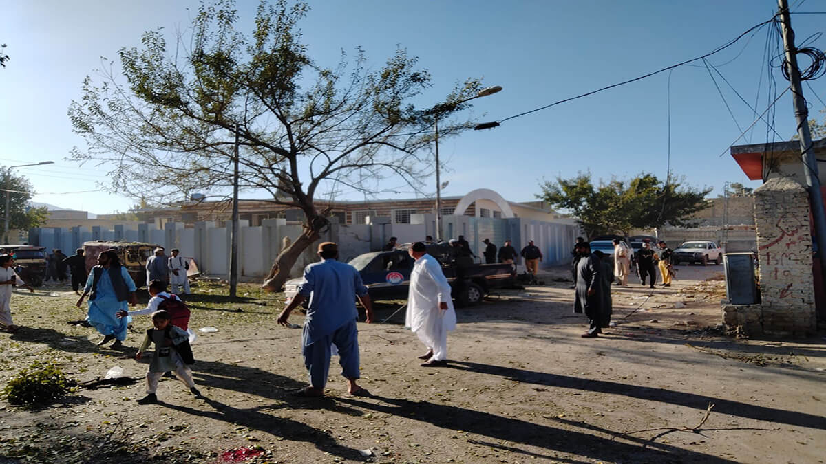Pakistan explosion twitter