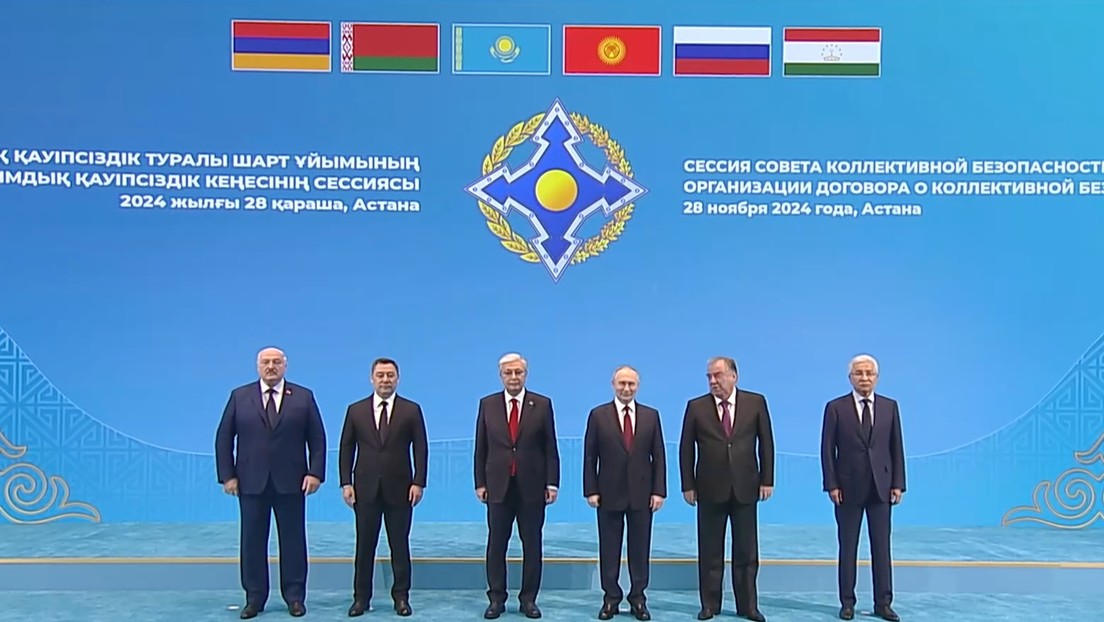Presidente de Rusia asiste a la cumbre de la Organización del Tratado de Seguridad Colectiva 2 RT