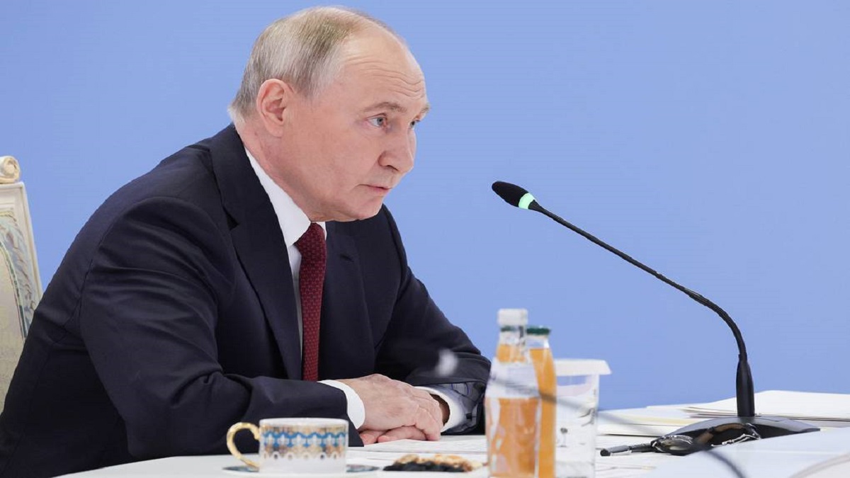 Rusia presidente Vladimir Putin Kazajistan foto Prensa Kremlin 1
