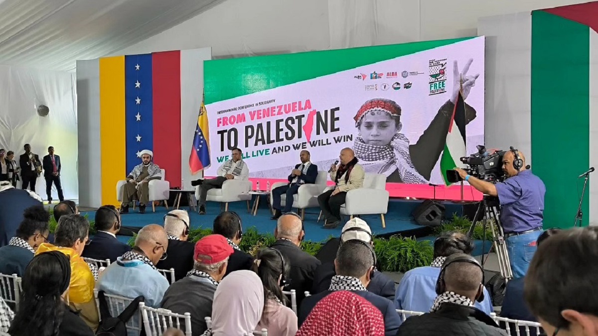 Venezuela conferencia internacional solidaridad con Palestina