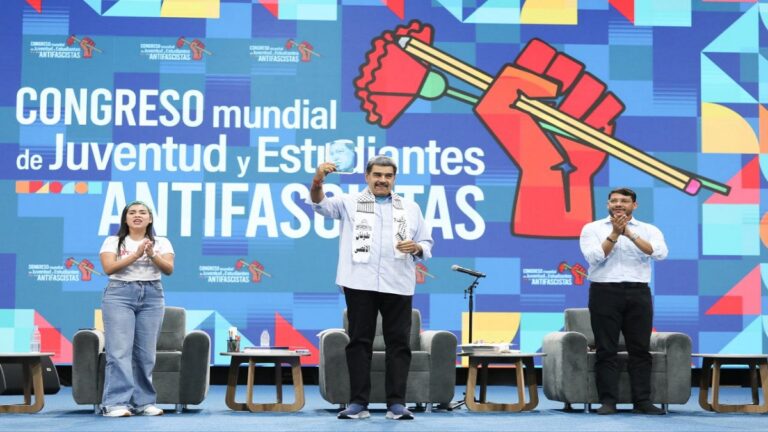 Presidente Maduro: el 10 de enero se juramentarán los jóvenes y los pueblos de todo el mundo con el futuro y la paz 1 Venezuela presidente Nicolas Maduro Congreso Internacional Antifascista Juventudes foto Prensa Presidencial