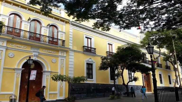 Venezuela rechaza acusaciones del Gobierno estadounidense 1 Venezuela sede Cancilleria foto Descifrando la guerra