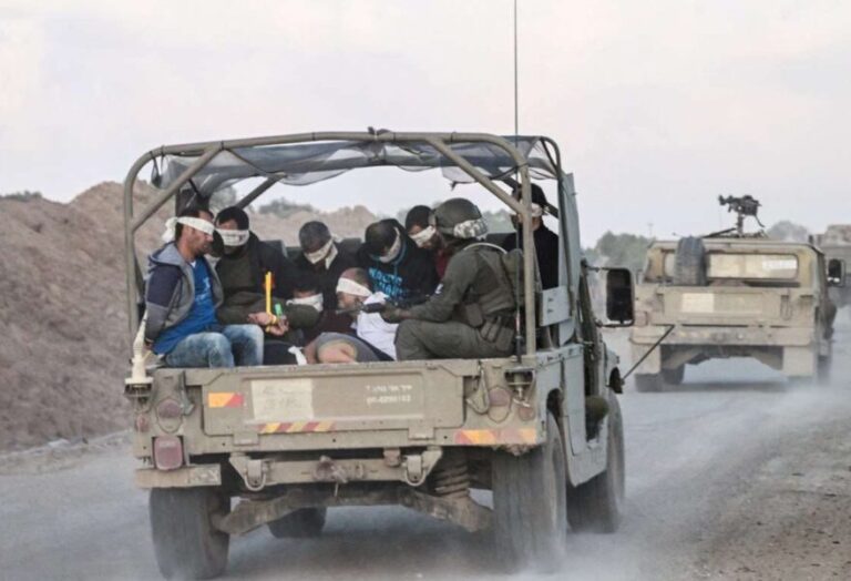 Militares israelíes asesinaron a tres palestinos tras liberarlos de una prisión en la frontera con Gaza 1 WAFA