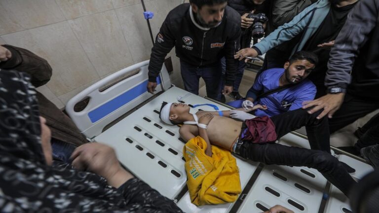 ataque en escuela en Gaza