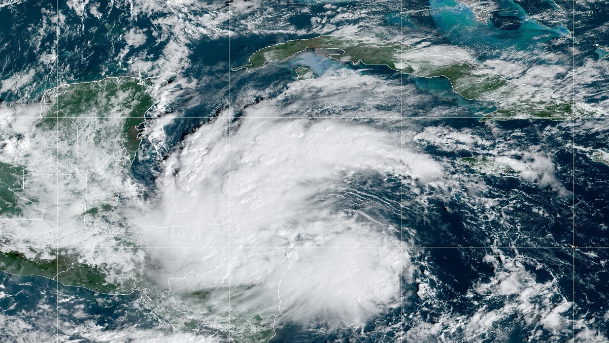 Se forma la tormenta tropical Sara, antes depresión tropical 3 sara