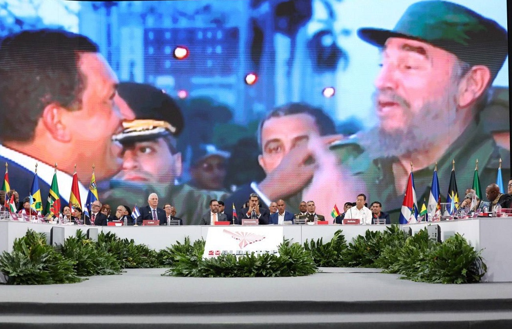 ALBA-TCP lanza nuevos programas enfocados en la prosperidad y el desarrollo de los pueblos 1 Cumbre Alba Tcp Sesiones Venezuela Fidel Y Chávez Foto Prensa Presidencial