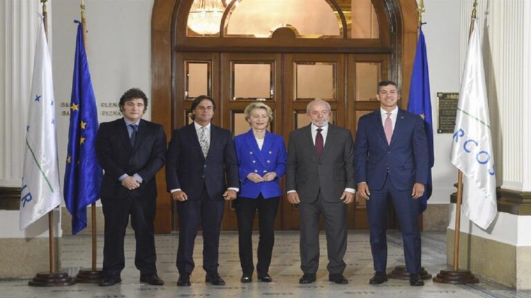 Mercosur y la Unión Europea firman tratado de libre comercio 1 Cumbre Mercosur UE foto EFE