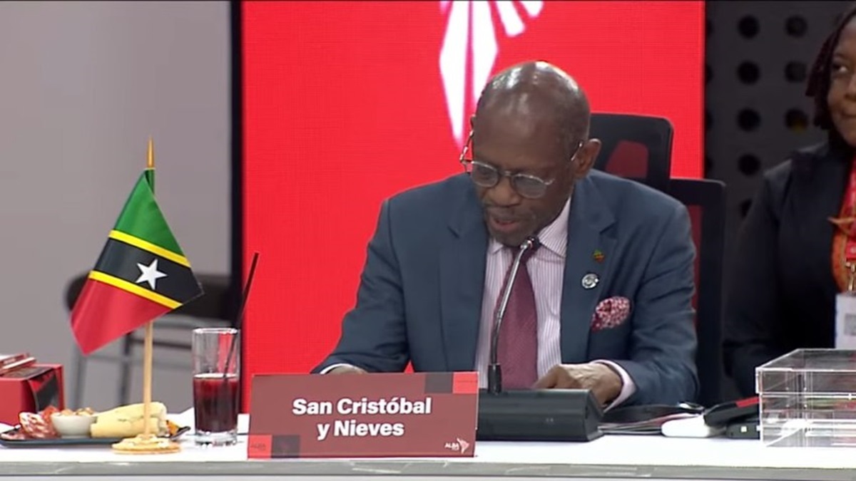Denzil Douglas Canciller San Cristóbal Y Nieves Foto @madeleintlsur