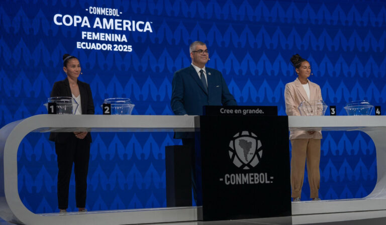 Realizan sorteo de grupos de la Copa América Femenina 2025 1 Ecuador Copa America 202501