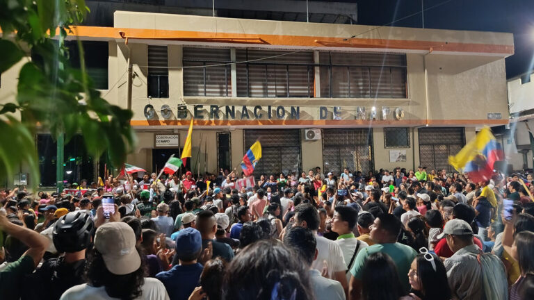 Aumentan las protestas contra la construcción de una cárcel en la Amazonía ecuatoriana 1 Ecuador Protestas 1