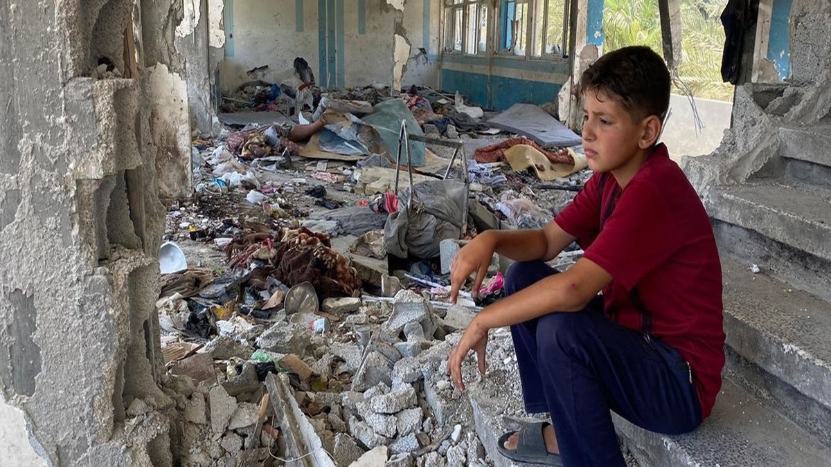 Denuncian asesinato por la ocupación israelí de cerca de 13.000 estudiantes de Gaza 9 Gaza Estudiantes Foto Onu