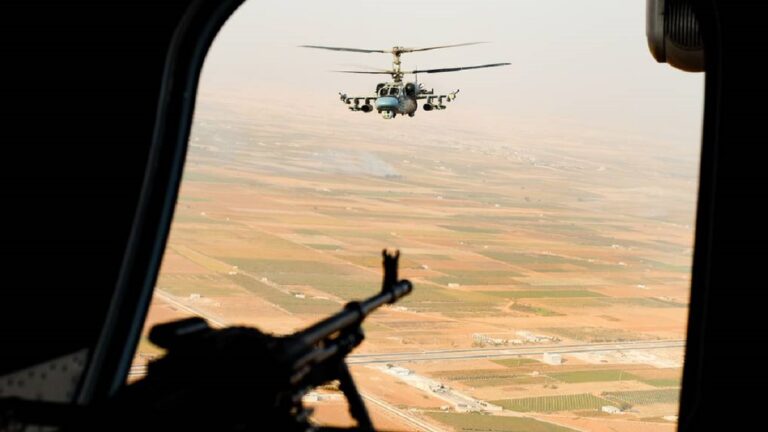 Siria fuerzas aeroespaciales rusas foto Ministerio de Defensa Rusia