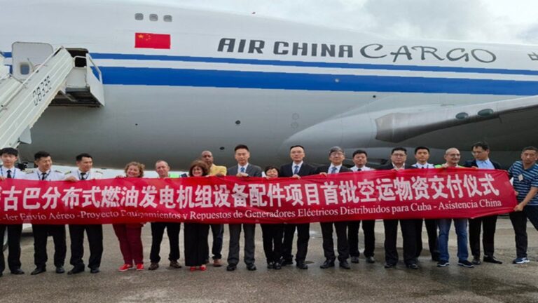 Cuba recibió importante donativo chino de equipos para los grupos electrógenos 1 china cuba