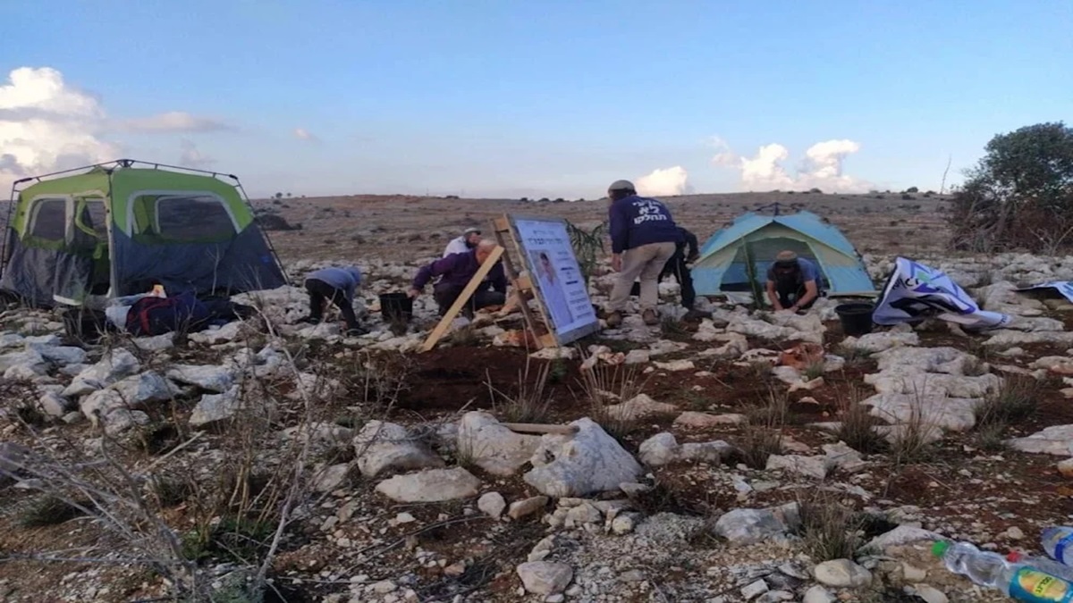 Colonos Israelíes En La Frontera Con El Líbano Ef