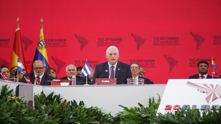 ALBA-TCP: Cuba llama a reformar el orden internacional para hacer prevalecer la solidaridad 1 Diaz Canel