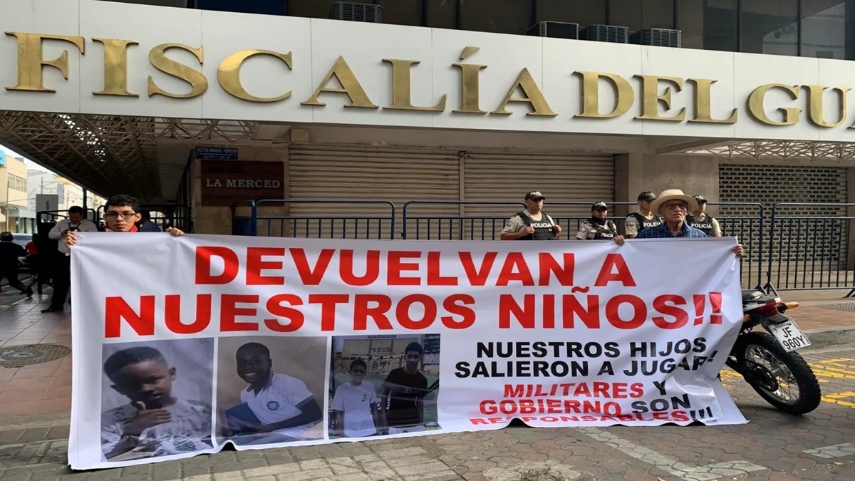 Justicia de Ecuador solicita juicio a Jefe de Defensa por los menores desaparecidos en Taura 6 esta va