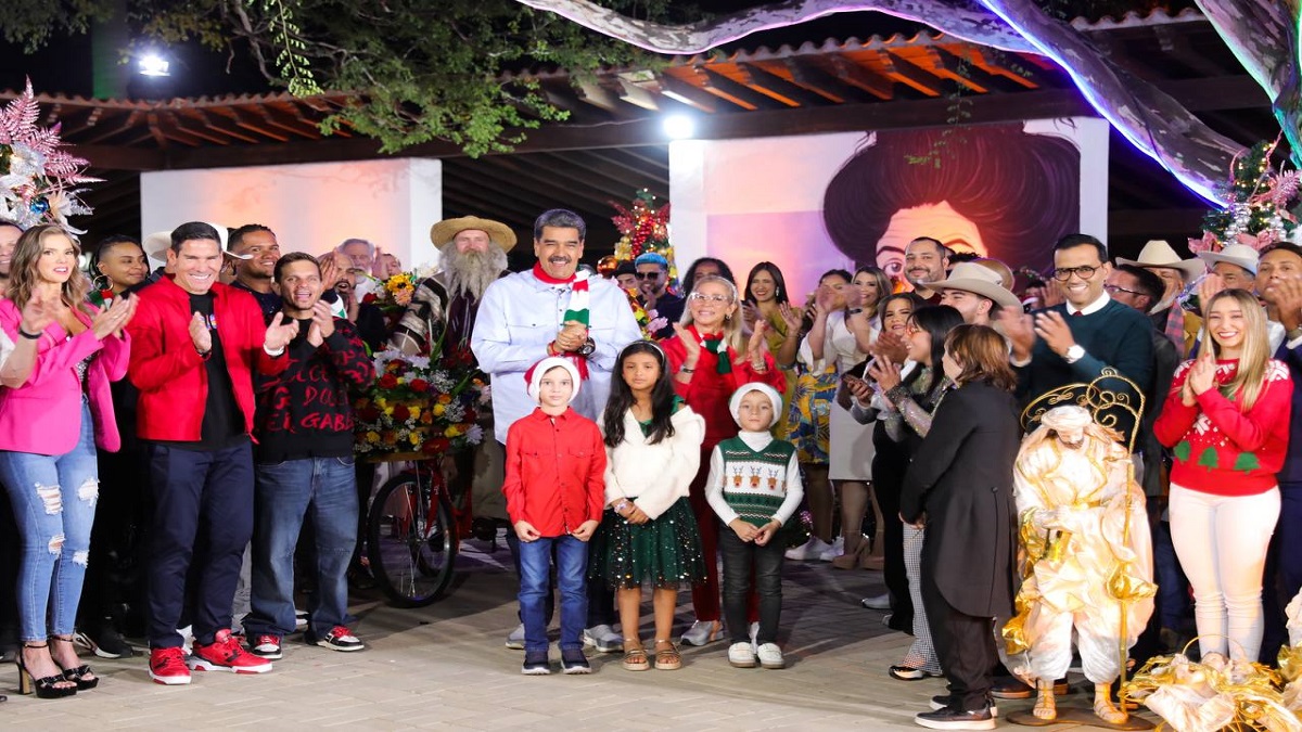 venezuela presidente nicolas maduro mensaje de navidad foto prensa presidencial