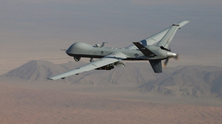 Hutíes de Yemen derriban otro avión no tripulado MQ-9 fabricado por EE.UU. 1 avion no tripulado mq 9 reaper eeuu foto presstv
