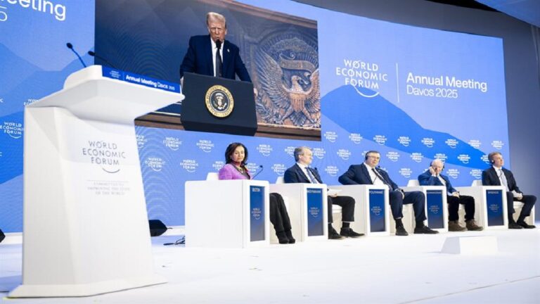 davos donald trump amenaza aranceles foto efe
